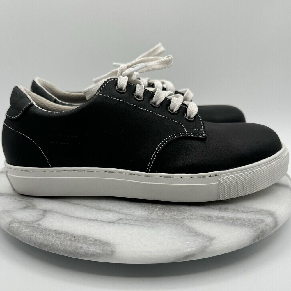 Mellow Walk Jessica SD35 Women's Size 6.5 Black Low Top Lace Up Running Sneakers
